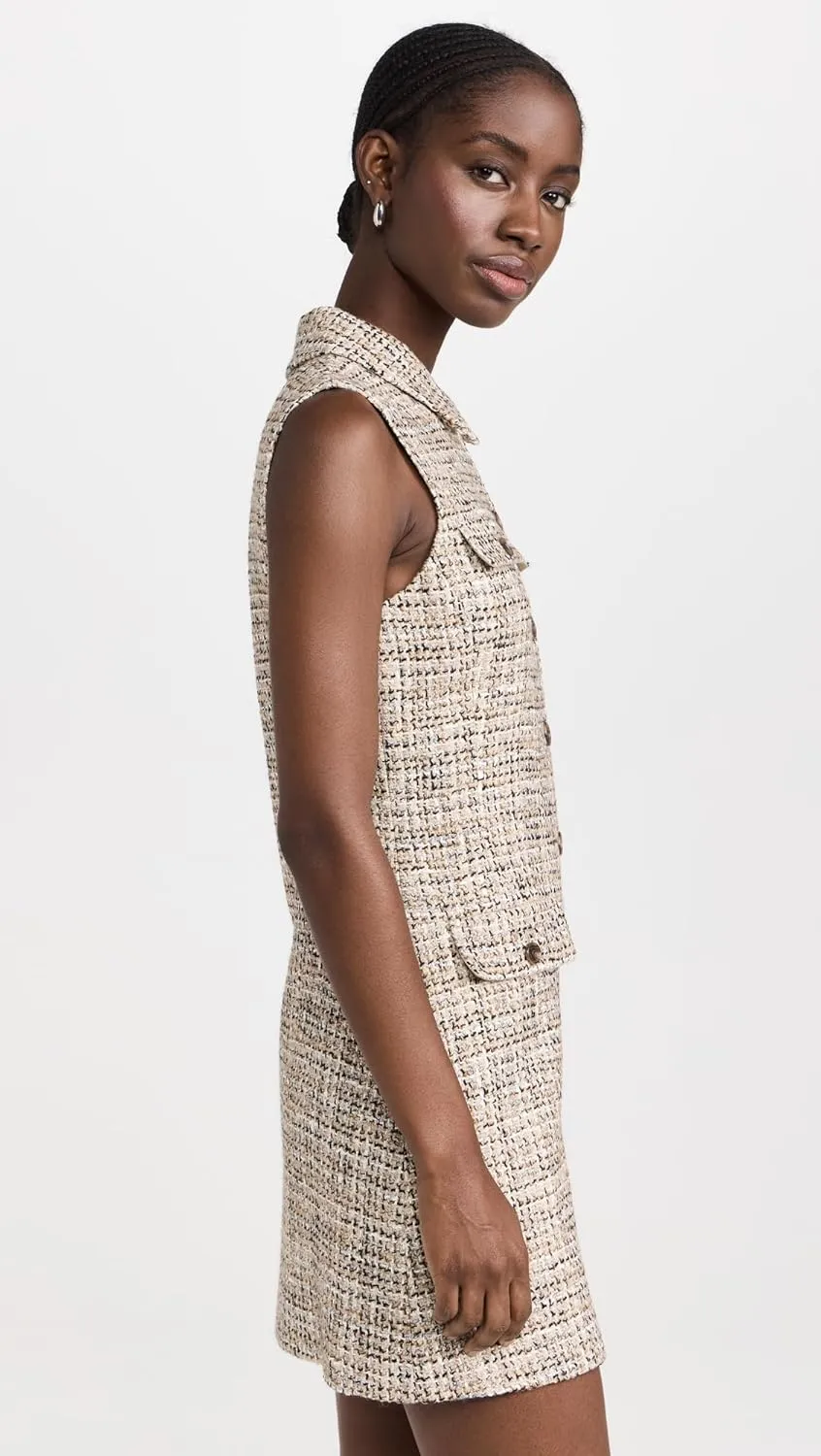 Theory Women's Sleeveless Military Mini Dress