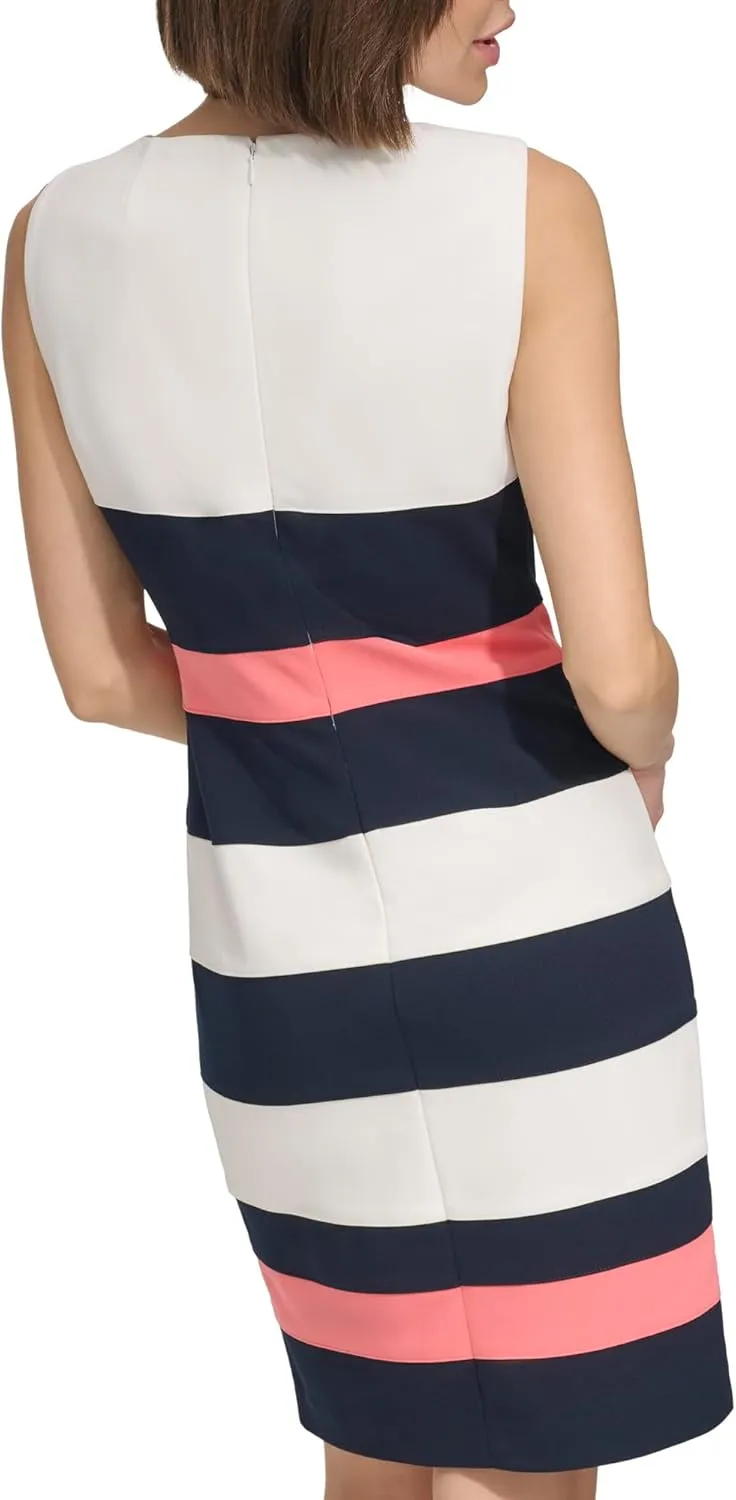 Tommy Hilfiger Women's Scuba Crepe Sheath Dress