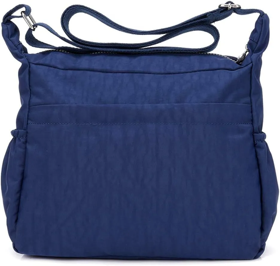 Travel Crossbody Bags for Women Crossbody Purses and Handbags Lightweight Pocketbook Womens Elegant Evening Bag(Dark Blue)