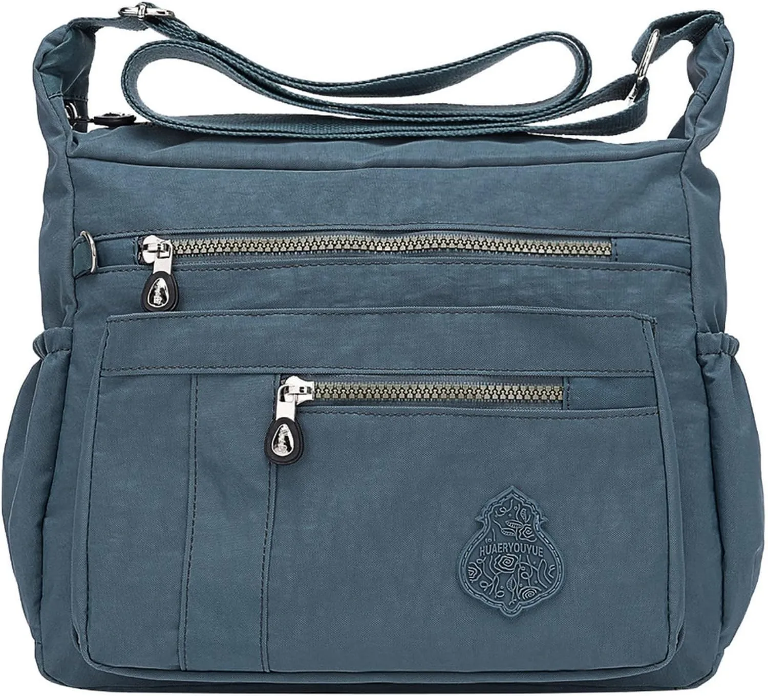 Travel Crossbody Bags for Women Crossbody Purses and Handbags Lightweight Pocketbook Womens Elegant Evening Bag(Light blue)