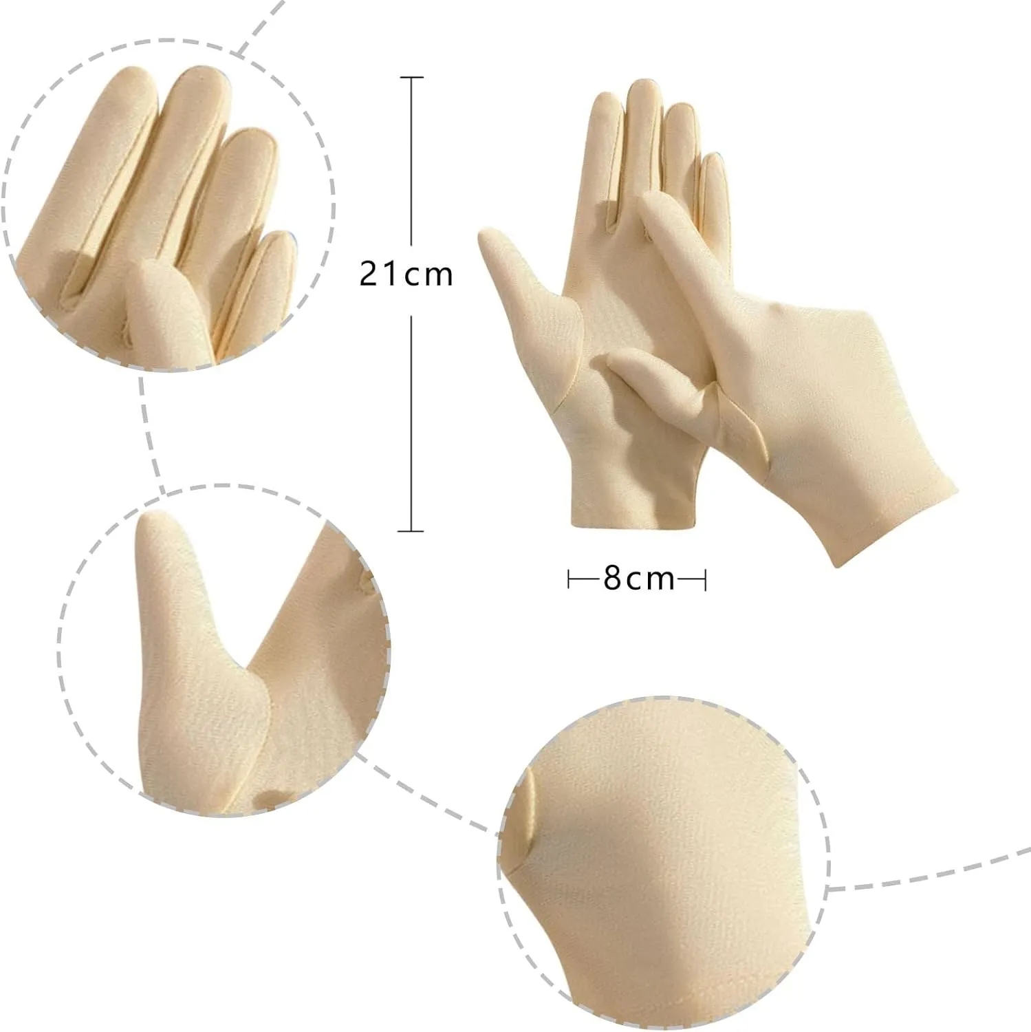 Winter Fashion Leather Gloves for Women, Touchscreen Lined Outdoor Windproof Warm Driving Dress Gloves