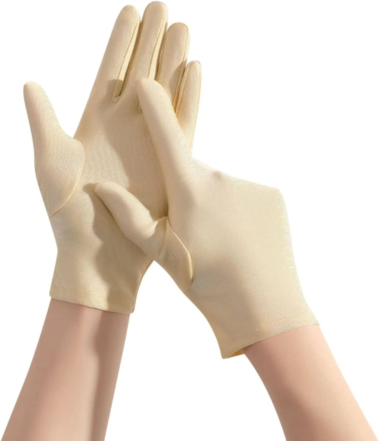 Winter Fashion Leather Gloves for Women, Touchscreen Lined Outdoor Windproof Warm Driving Dress Gloves