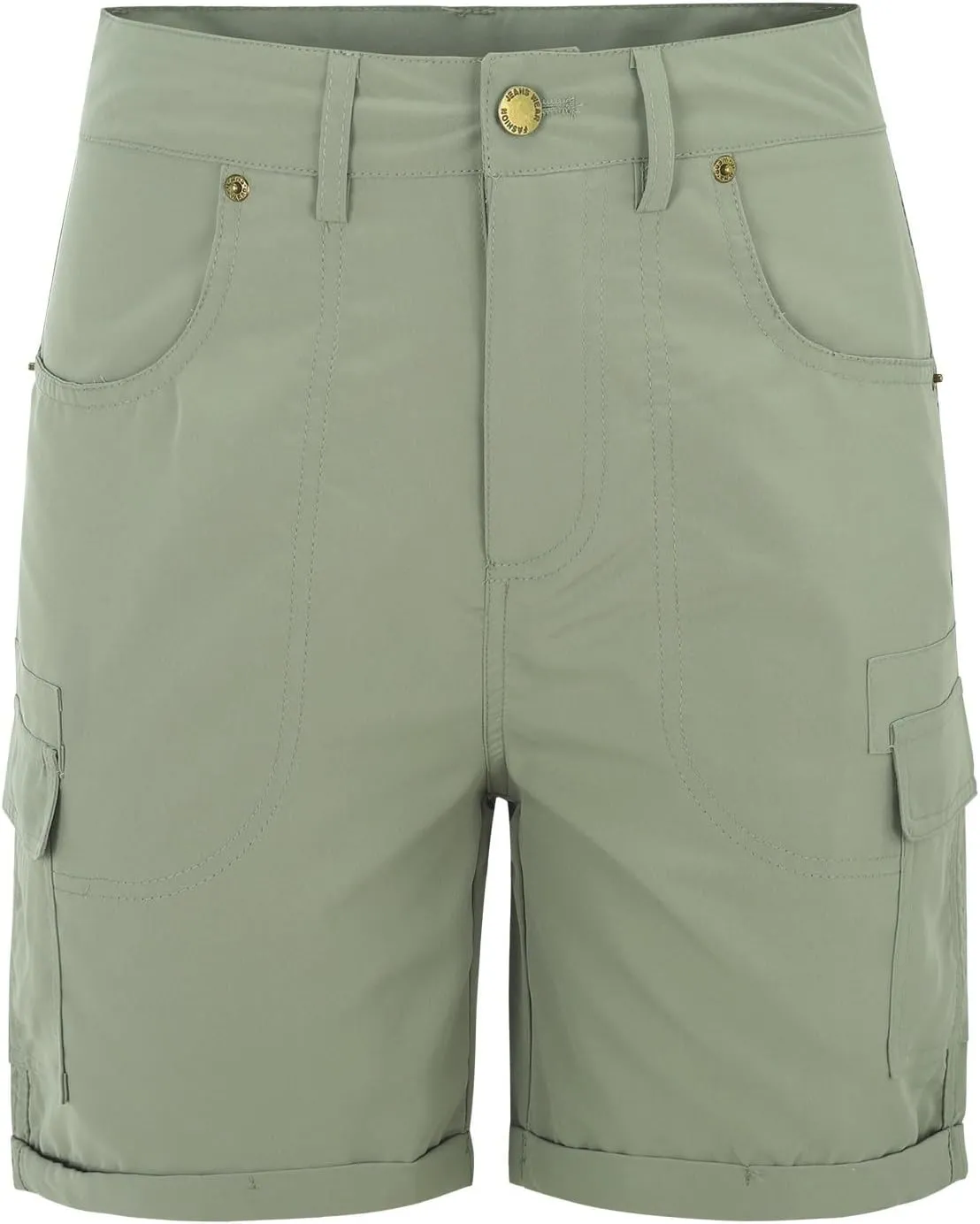 Womens Cargo Hiking Shorts Summer Casual High Waist Lightweight Cargo Shorts Althletic Workout Clothes with Pockets
