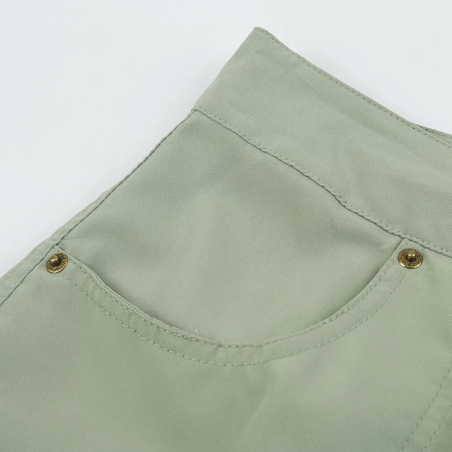 Womens Cargo Hiking Shorts Summer Casual High Waist Lightweight Cargo Shorts Althletic Workout Clothes with Pockets