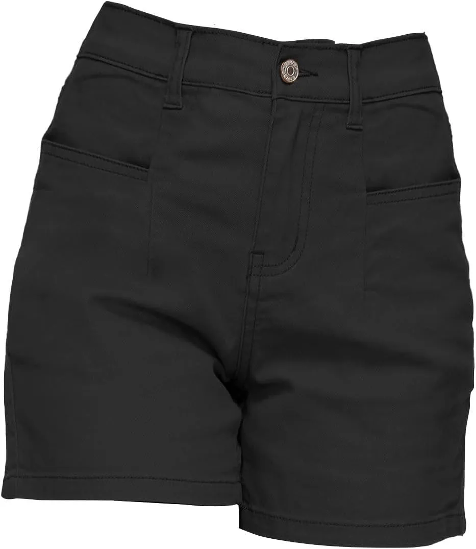 Womens Casual Stretch Denim Jean Shorts with Pockets High Waisted Denim Shorts Summer Casual Shorts