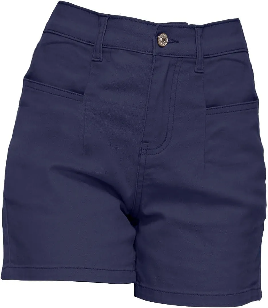 Womens Casual Stretch Denim Jean Shorts with Pockets High Waisted Denim Shorts Summer Casual Shorts