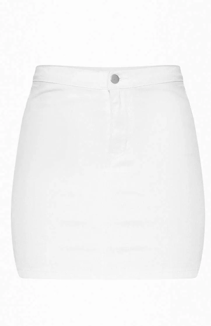 Women's Casual Stretch Denim Mini Skirt