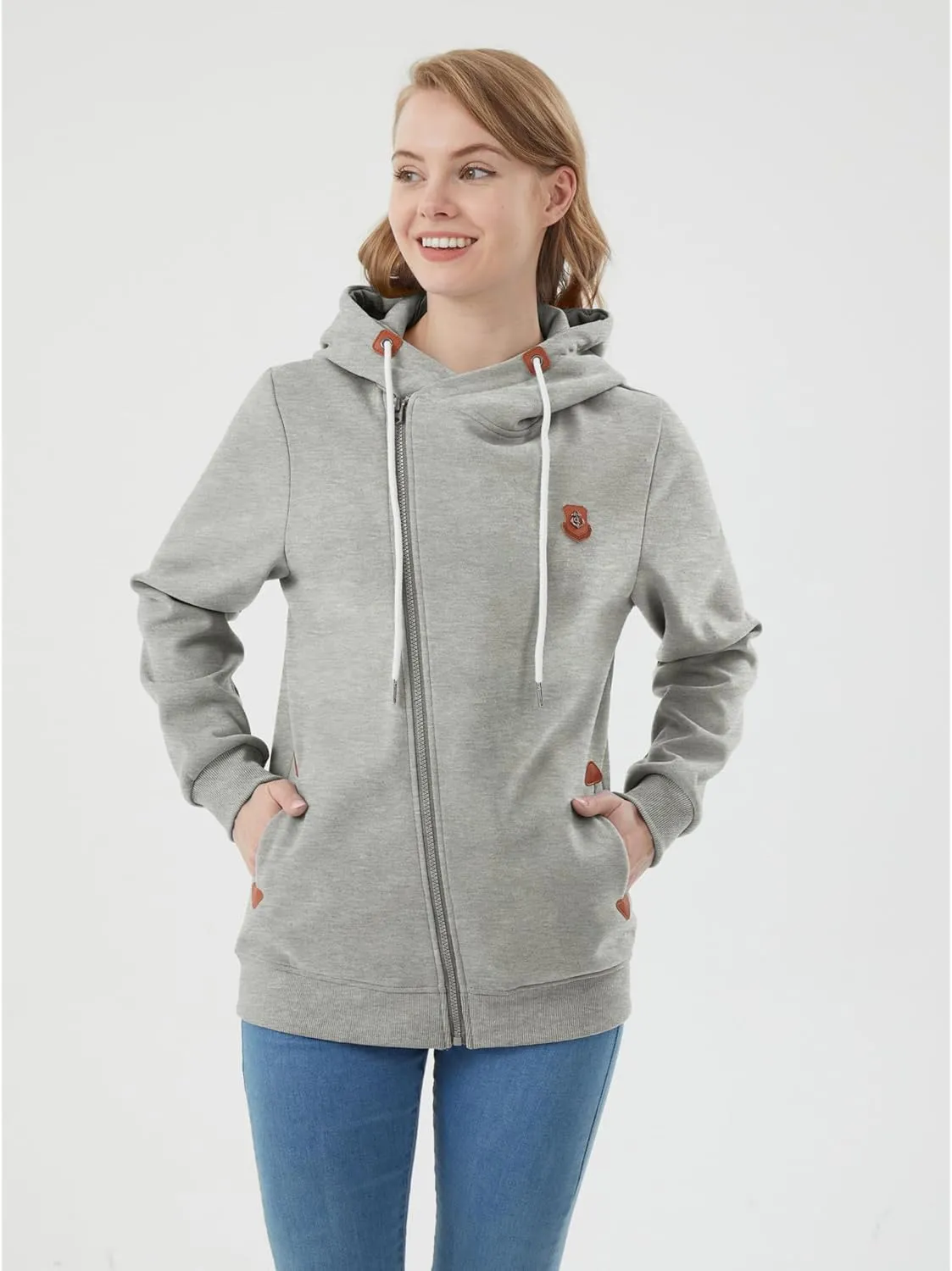 Womens Hoodies Hooded Jersey Jackets