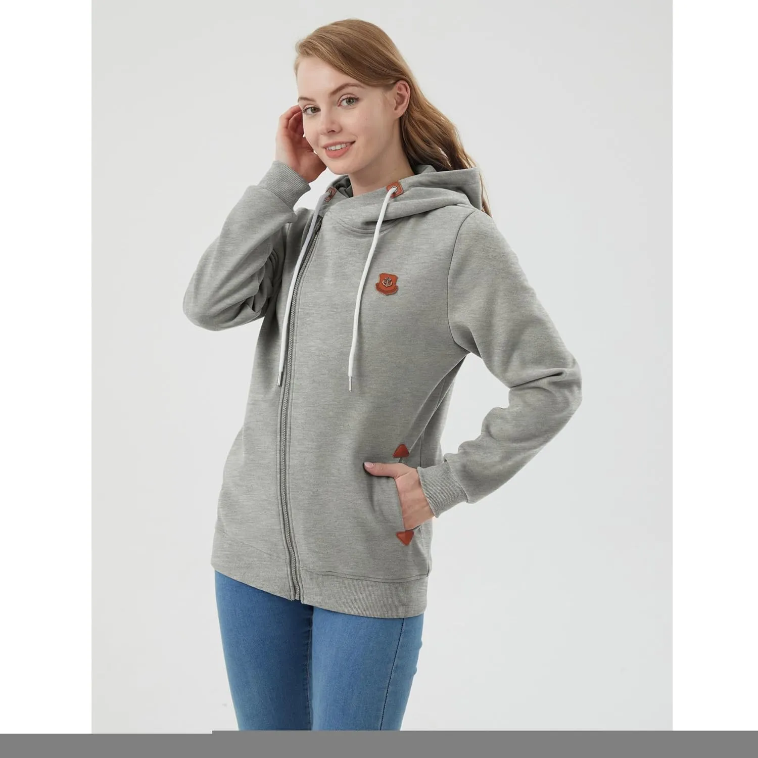 Womens Hoodies Hooded Jersey Jackets