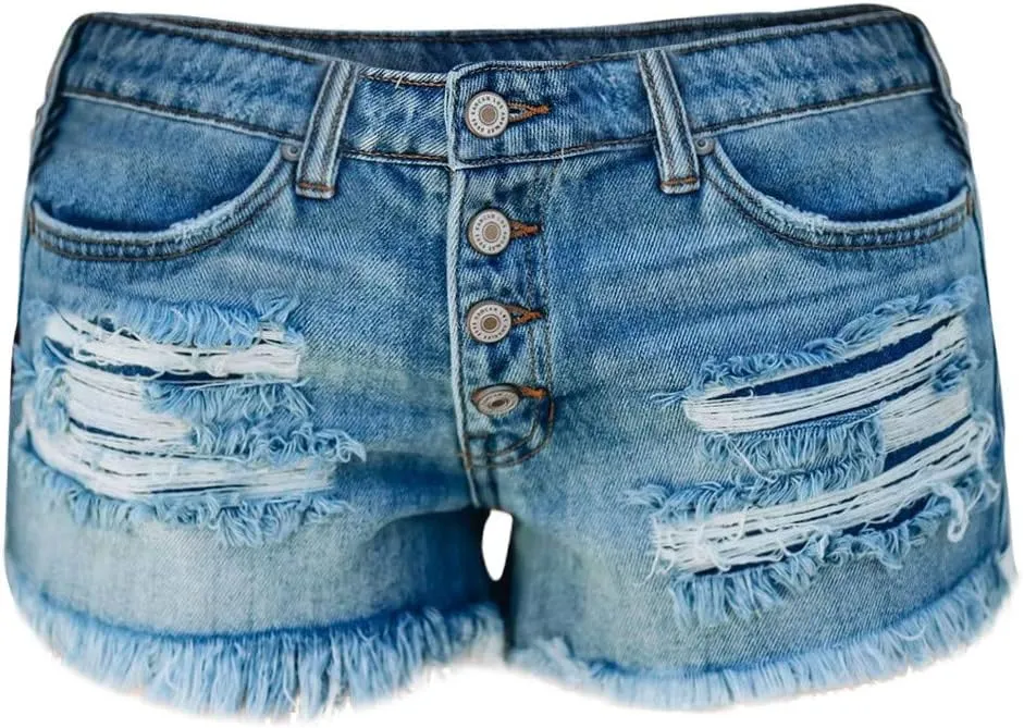 Womens Jean Shorts Plus Size Summer Stretchy Jean Shorts High Waisted Boyfriend Jean Shorts Wide Leg Y2K Shorts