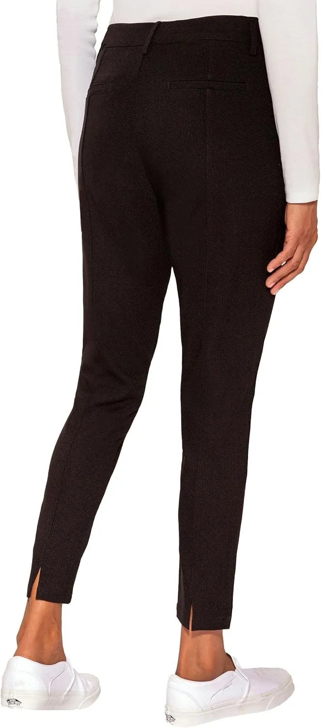 Women's Textured Pull On Pants
