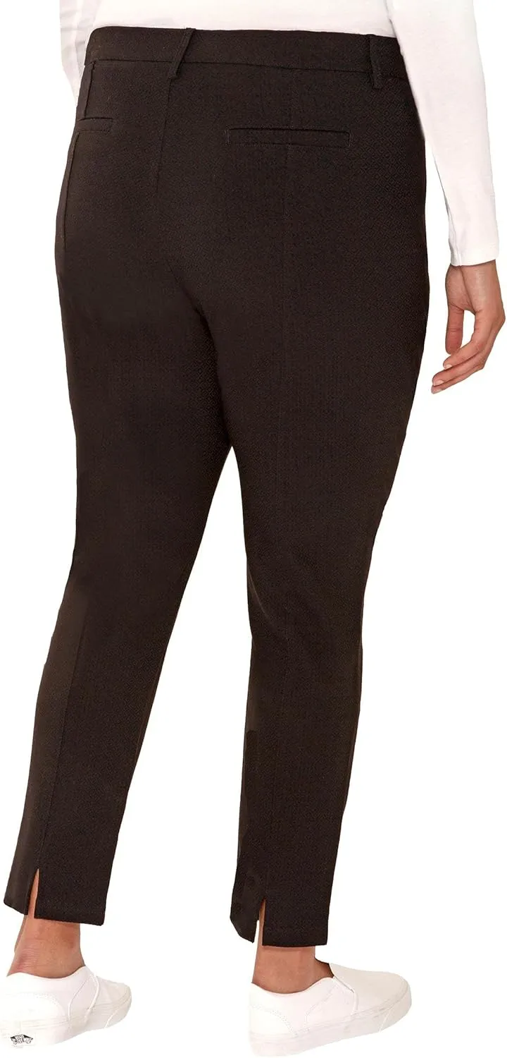 Women's Textured Pull On Pants