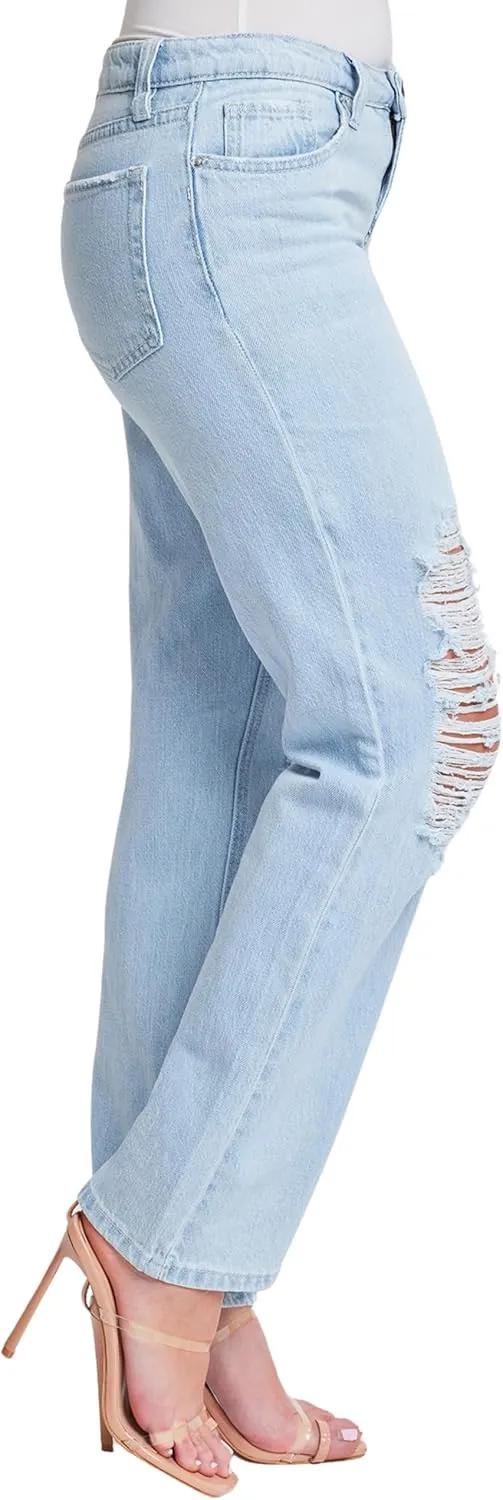 YMI Women's Dad Fit Jeans, P102376
